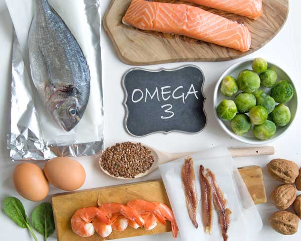 Omega-3-reiche Nahrungsmittel (Bild: fotolia) Omega-3 in Nahrungsmitteln